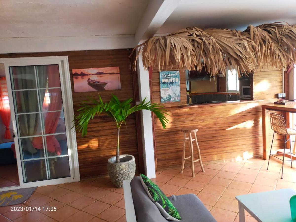 Douceur Des Hauteurs Bas De Villa, Piscine Privee Sainte-Luce Exterior foto
