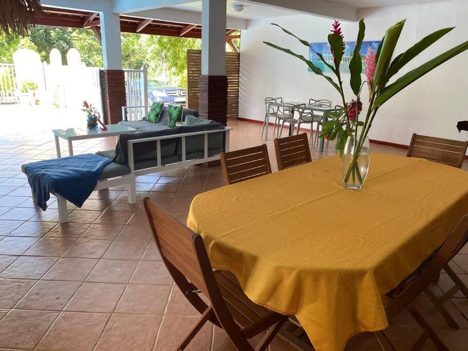 Douceur Des Hauteurs Bas De Villa, Piscine Privee Sainte-Luce Exterior foto