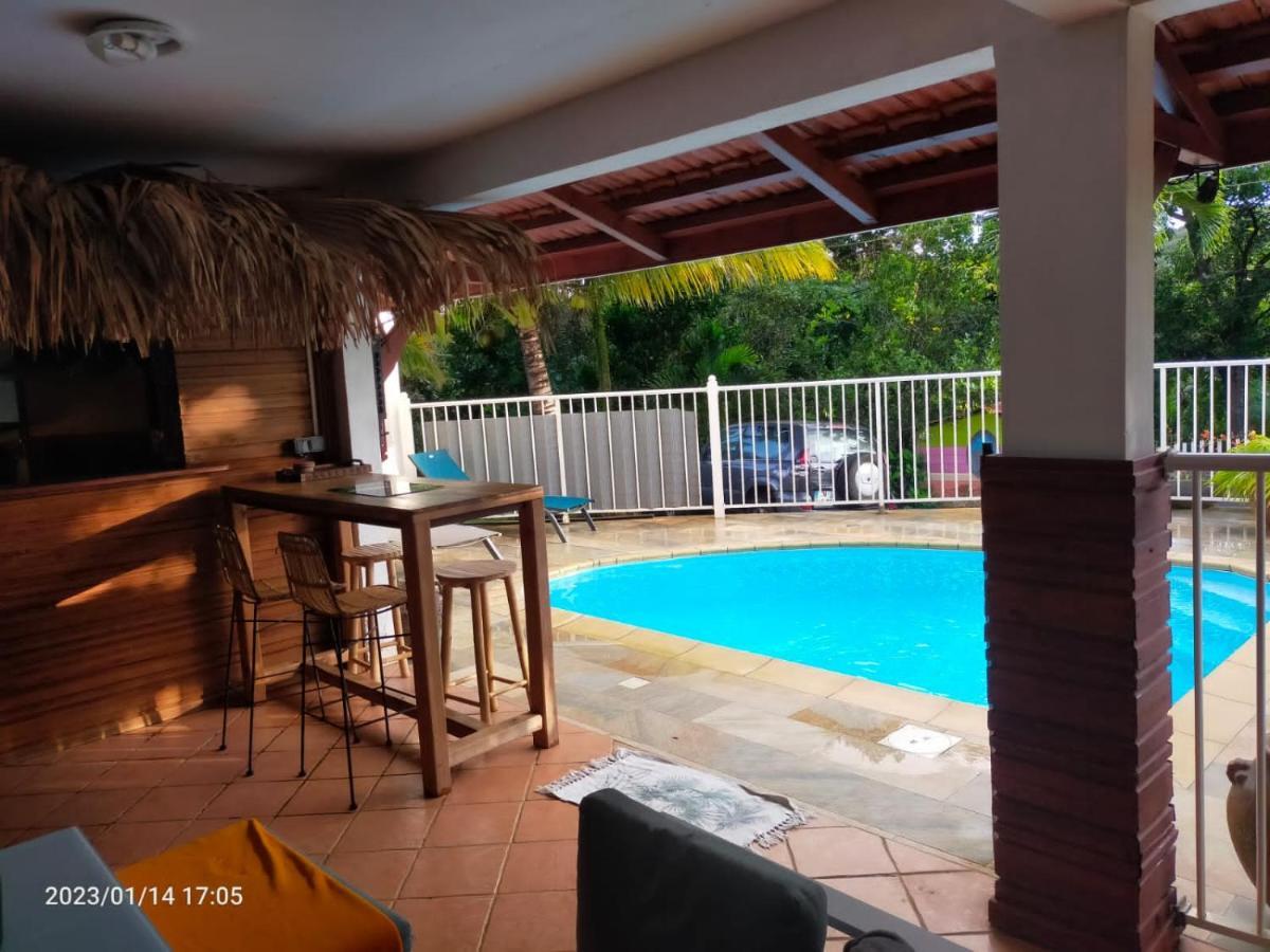 Douceur Des Hauteurs Bas De Villa, Piscine Privee Sainte-Luce Exterior foto