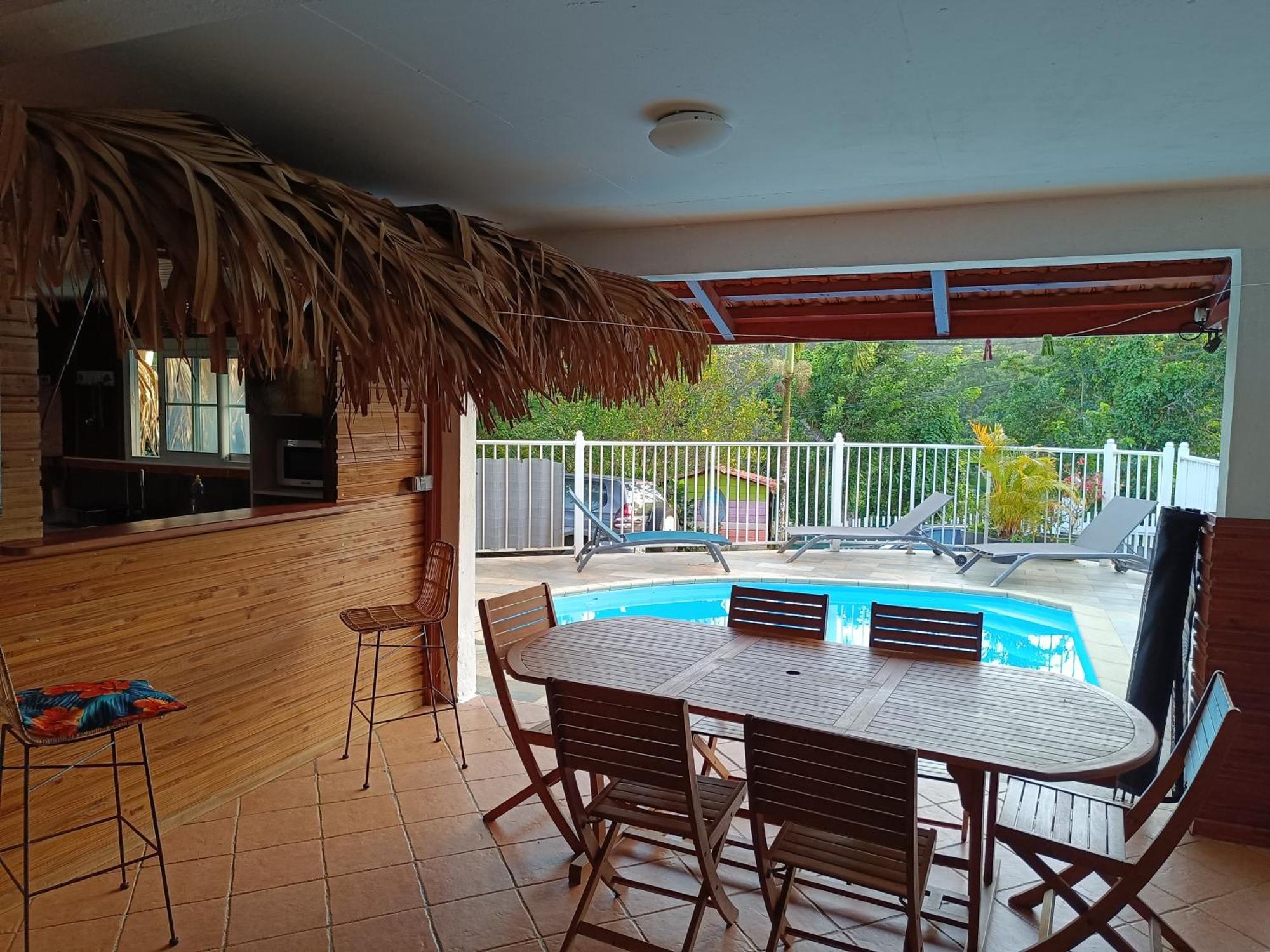 Douceur Des Hauteurs Bas De Villa, Piscine Privee Sainte-Luce Exterior foto